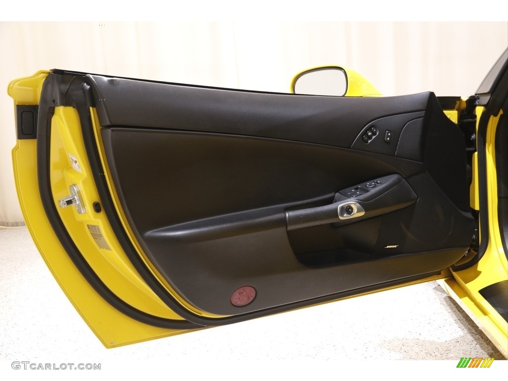 2006 Corvette Coupe - Velocity Yellow / Ebony Black photo #4