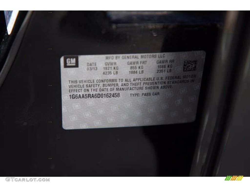2013 ATS 2.5L - Black Raven / Jet Black/Jet Black Accents photo #36