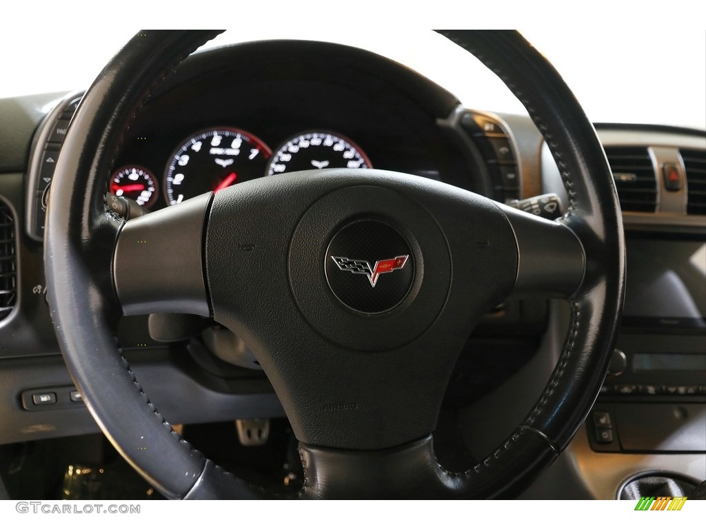 2006 Corvette Coupe - Velocity Yellow / Ebony Black photo #7
