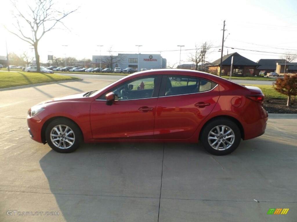 Soul Red Metallic 2016 Mazda MAZDA3 i Sport 4 Door Exterior Photo #143317925