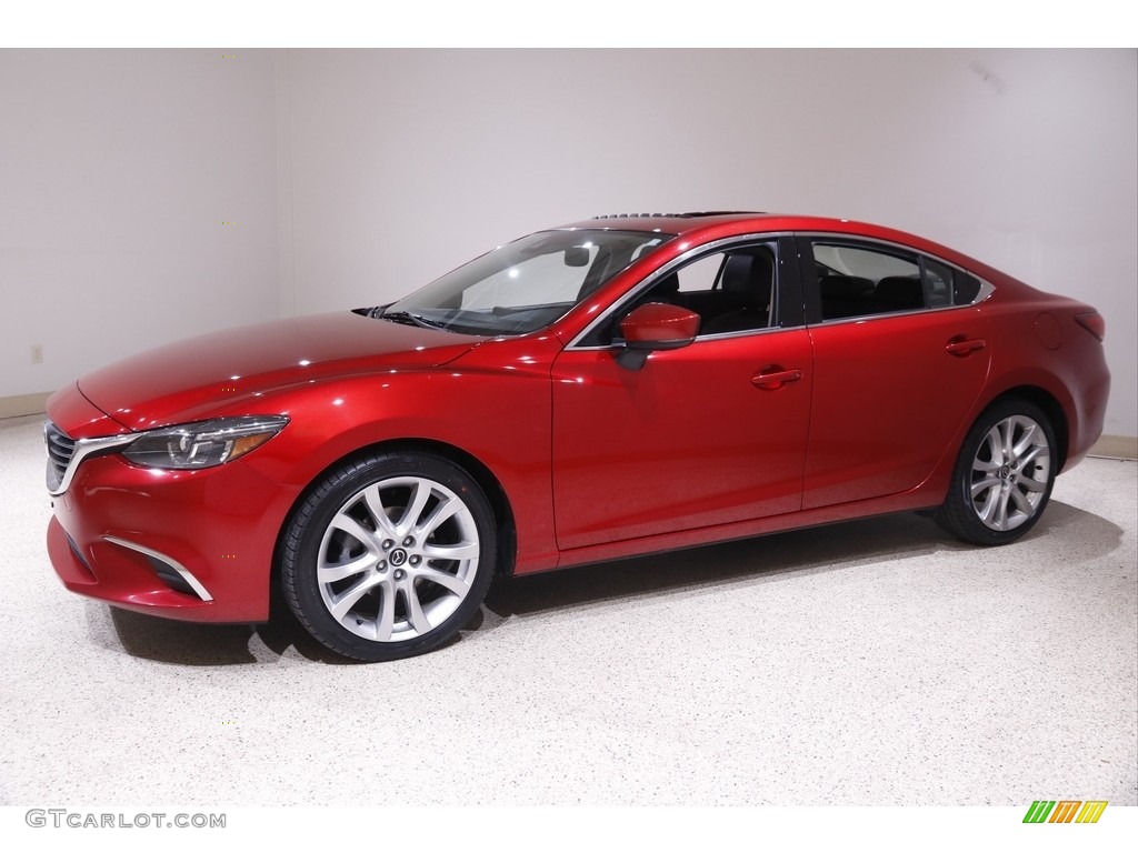 2017 Mazda6 Touring - Soul Red Metallic / Black photo #3