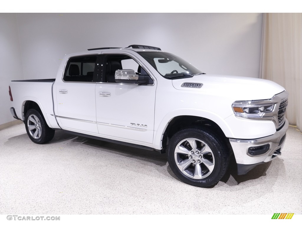 2020 1500 Limited Crew Cab 4x4 - Ivory White Tri-Coat Pearl / Black photo #1