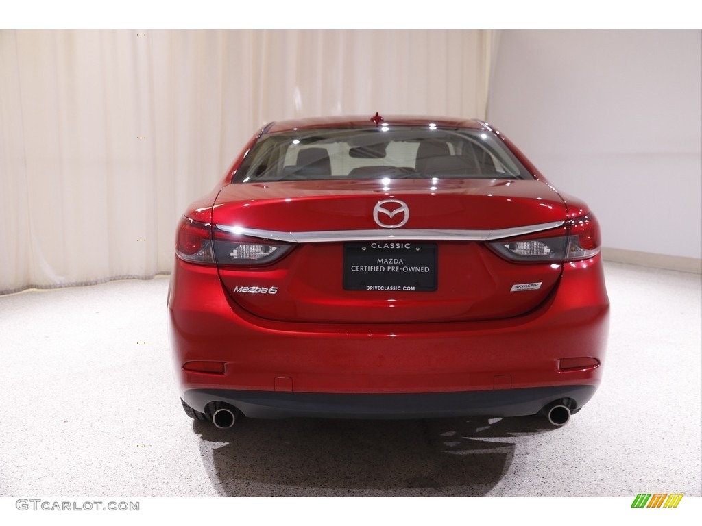 2017 Mazda6 Touring - Soul Red Metallic / Black photo #17