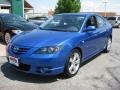 2006 Winning Blue Metallic Mazda MAZDA3 s Touring Sedan  photo #3