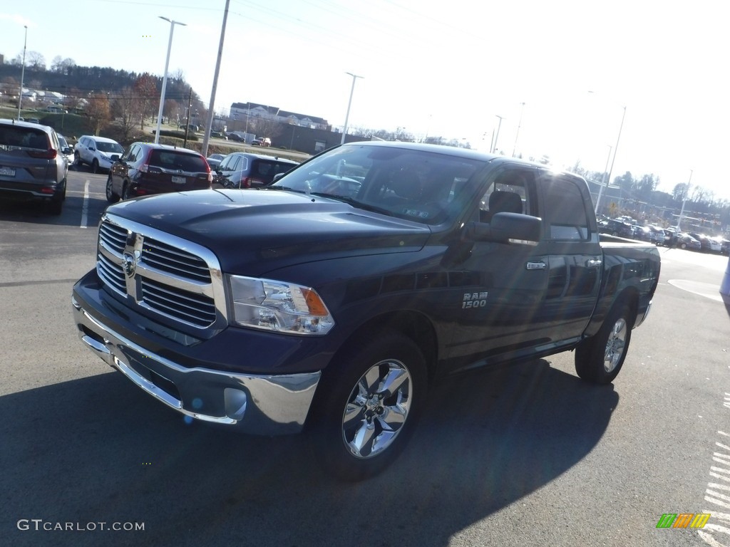 2015 1500 SLT Crew Cab 4x4 - Maximum Steel Metallic / Black/Diesel Gray photo #3