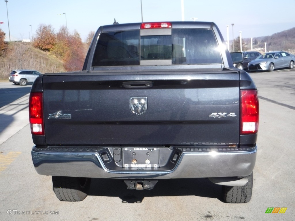 2015 1500 SLT Crew Cab 4x4 - Maximum Steel Metallic / Black/Diesel Gray photo #6