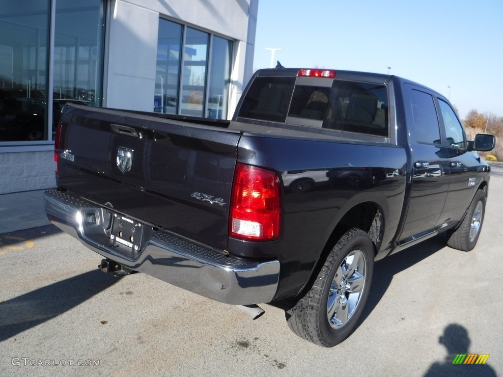 2015 1500 SLT Crew Cab 4x4 - Maximum Steel Metallic / Black/Diesel Gray photo #7