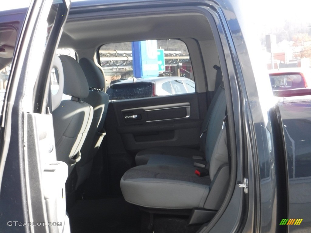 2015 1500 SLT Crew Cab 4x4 - Maximum Steel Metallic / Black/Diesel Gray photo #26