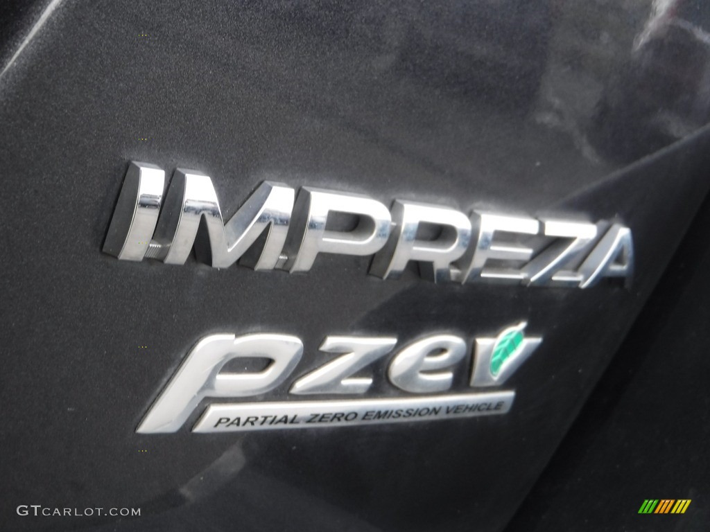 2013 Impreza 2.0i Premium 5 Door - Dark Gray Metallic / Black photo #9