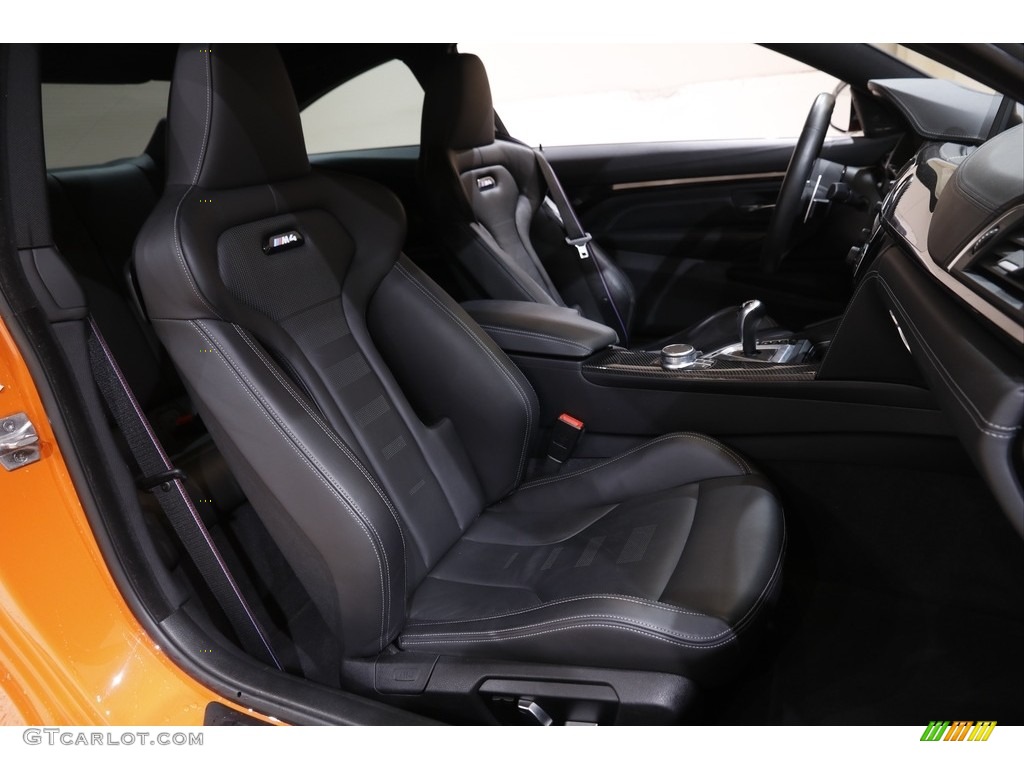 Black Interior 2020 BMW M4 Coupe Photo #143319734