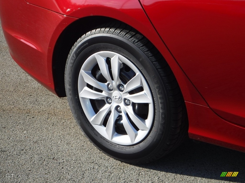 2012 Sonata GLS - Sparkling Ruby Red / Camel photo #3