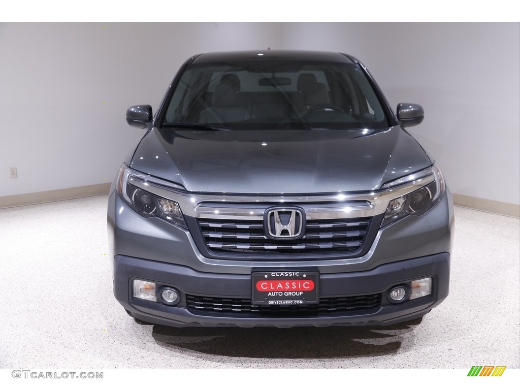 2017 Ridgeline RTL AWD - Forest Mist Metallic / Gray photo #2