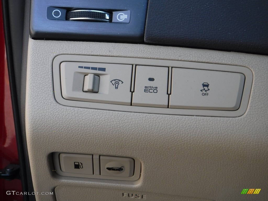 2012 Sonata GLS - Sparkling Ruby Red / Camel photo #15