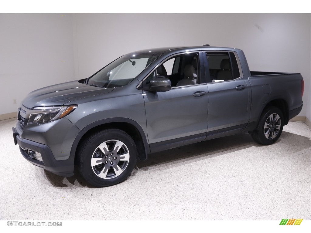 Forest Mist Metallic 2017 Honda Ridgeline RTL AWD Exterior Photo #143320166