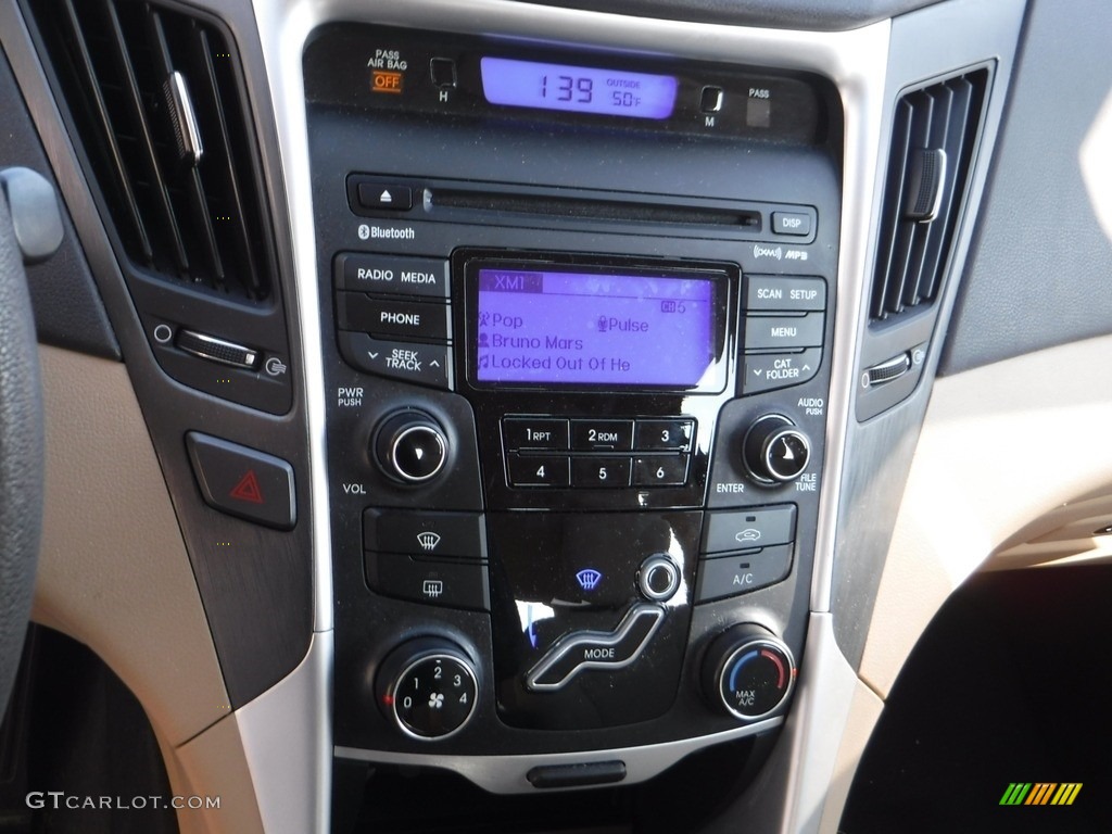 2012 Sonata GLS - Sparkling Ruby Red / Camel photo #16