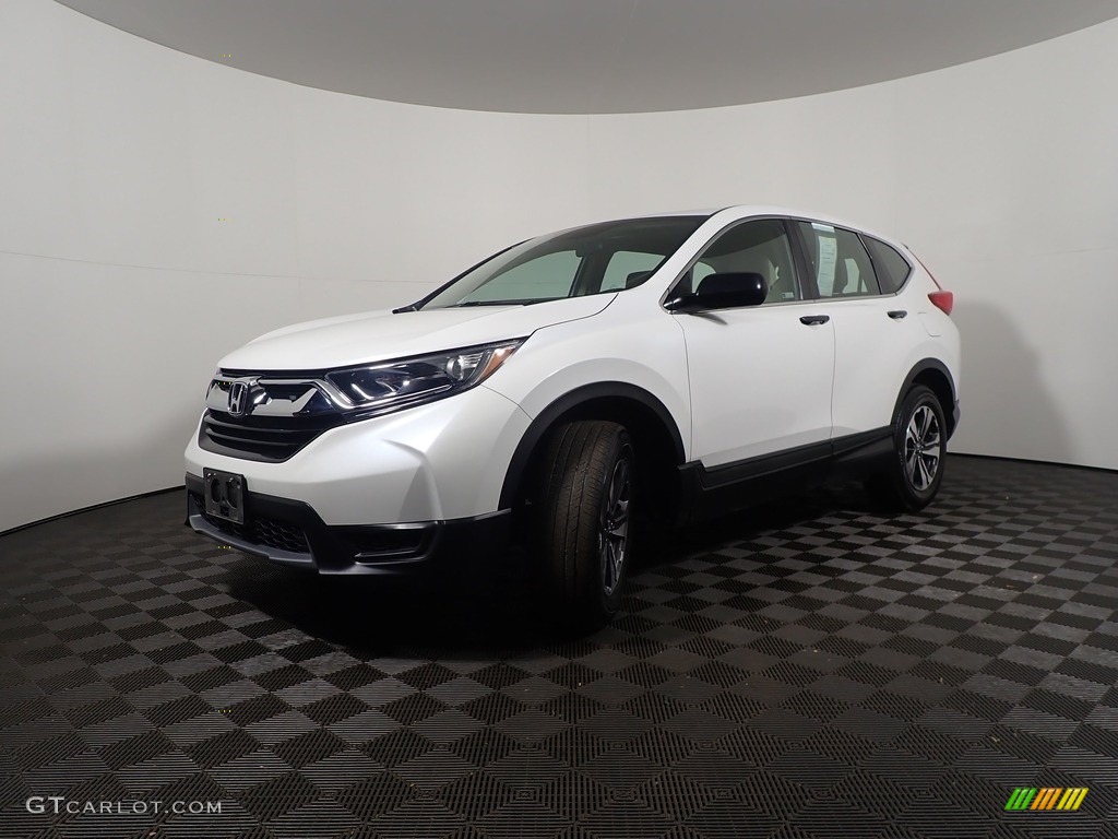 2019 CR-V LX AWD - Platinum White Pearl / Gray photo #8