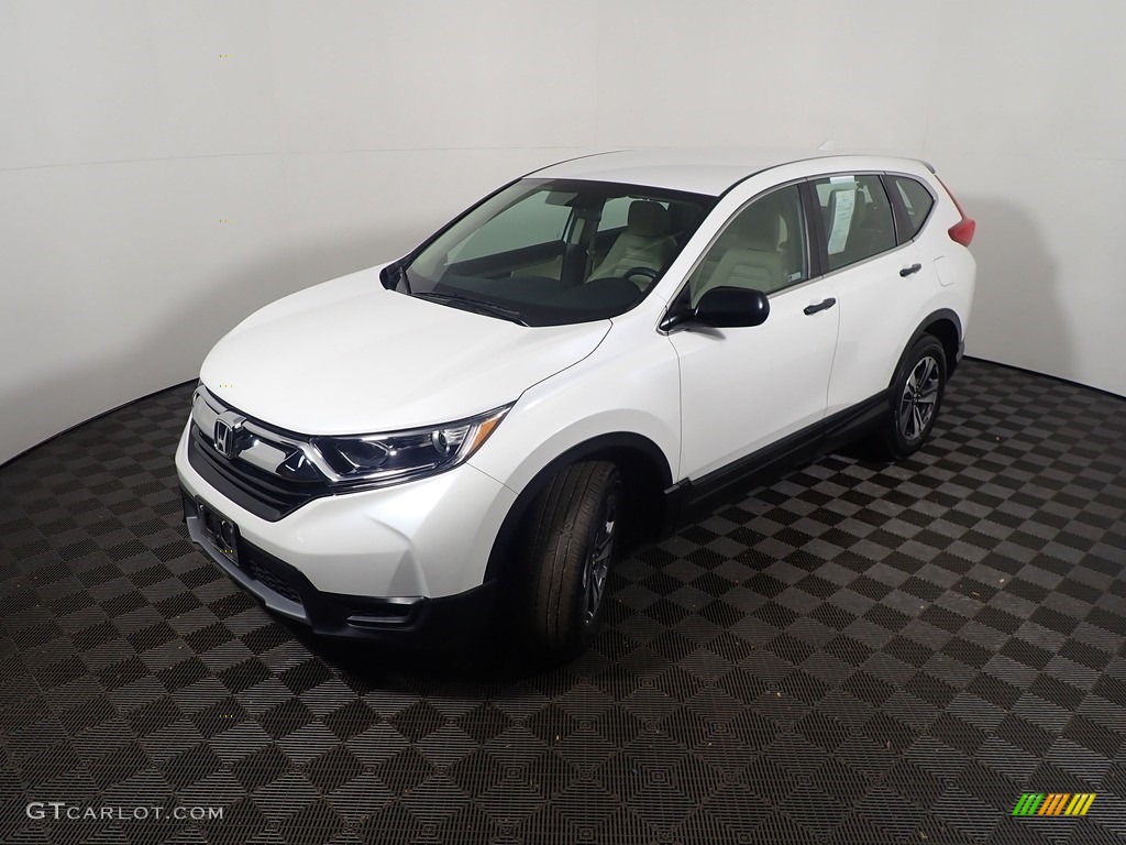 2019 CR-V LX AWD - Platinum White Pearl / Gray photo #9