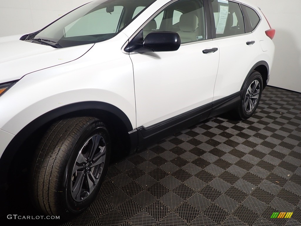 2019 CR-V LX AWD - Platinum White Pearl / Gray photo #10