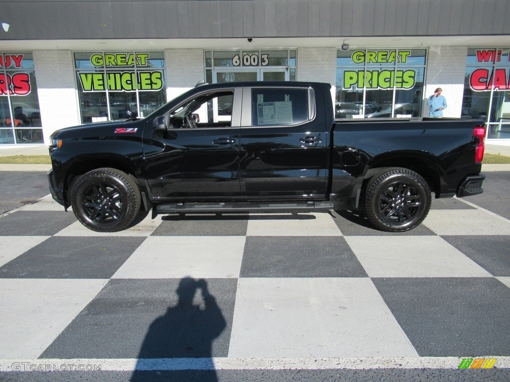 2021 Silverado 1500 RST Crew Cab 4x4 - Black / Jet Black photo #1