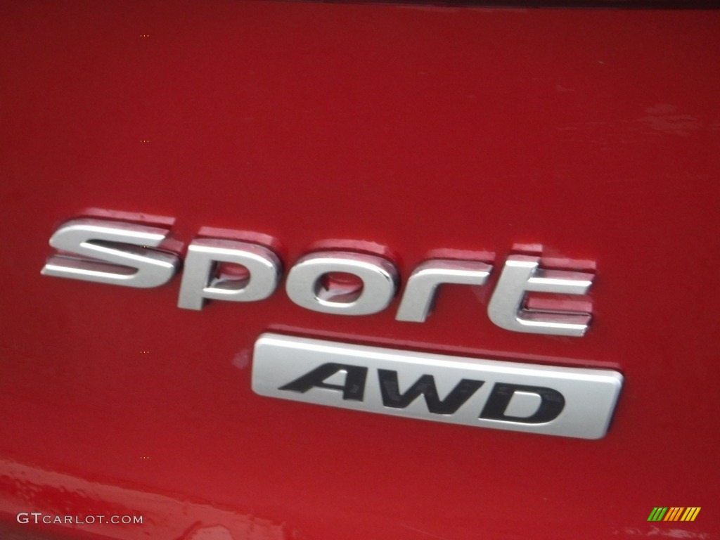 2014 Santa Fe Sport AWD - Serrano Red / Beige photo #13