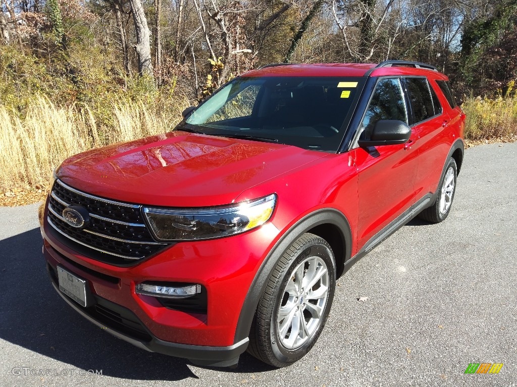 2020 Explorer XLT 4WD - Rapid Red Metallic / Ebony photo #2