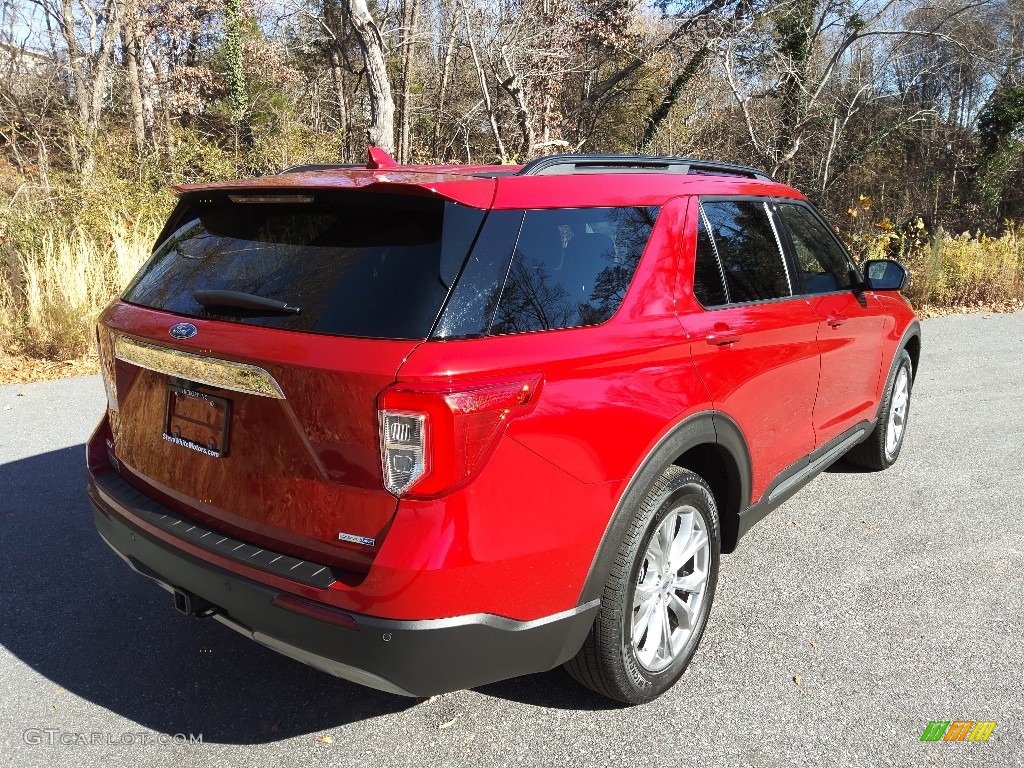 2020 Explorer XLT 4WD - Rapid Red Metallic / Ebony photo #6
