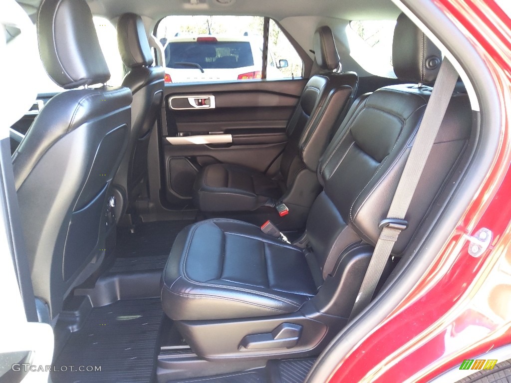 Ebony Interior 2020 Ford Explorer XLT 4WD Photo #143322538