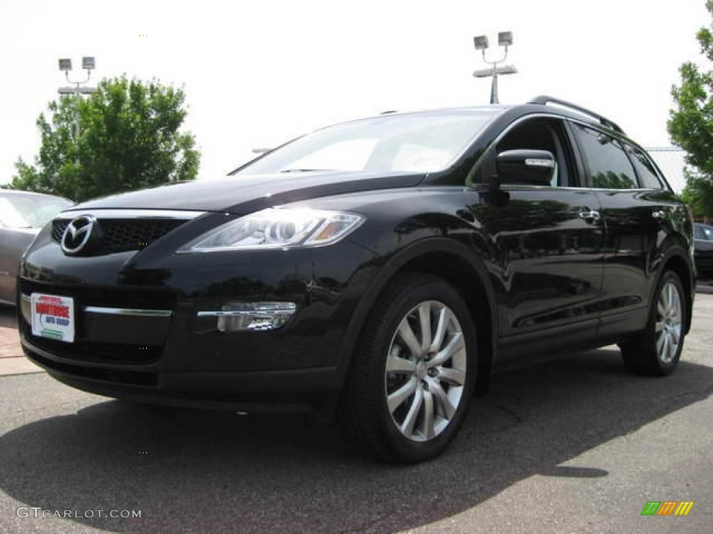 2007 CX-9 Grand Touring AWD - Brilliant Black / Black photo #1