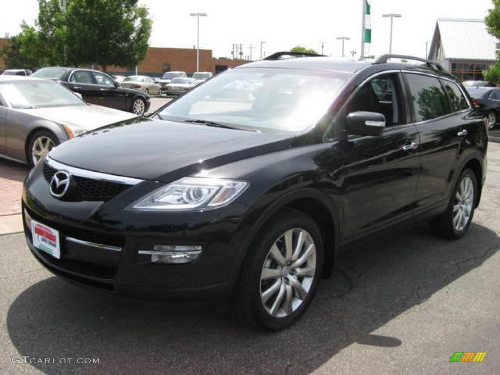 2007 CX-9 Grand Touring AWD - Brilliant Black / Black photo #3