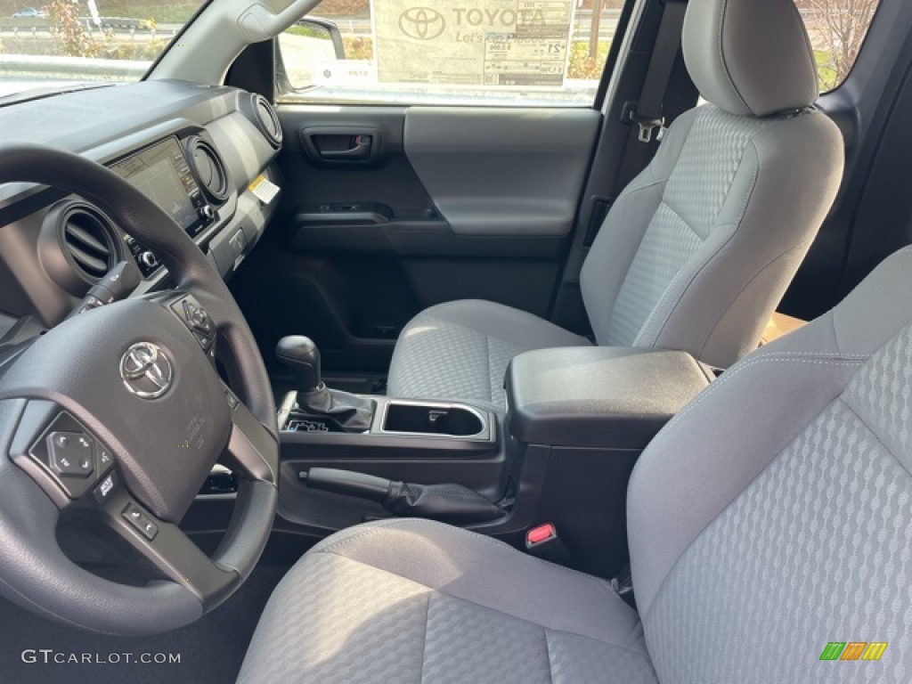 Cement Gray Interior 2022 Toyota Tacoma SR Access Cab Photo #143323560