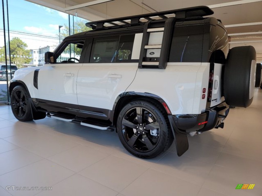 Fuji White 2022 Land Rover Defender 110 X-Dynamic HSE Exterior Photo #143323650
