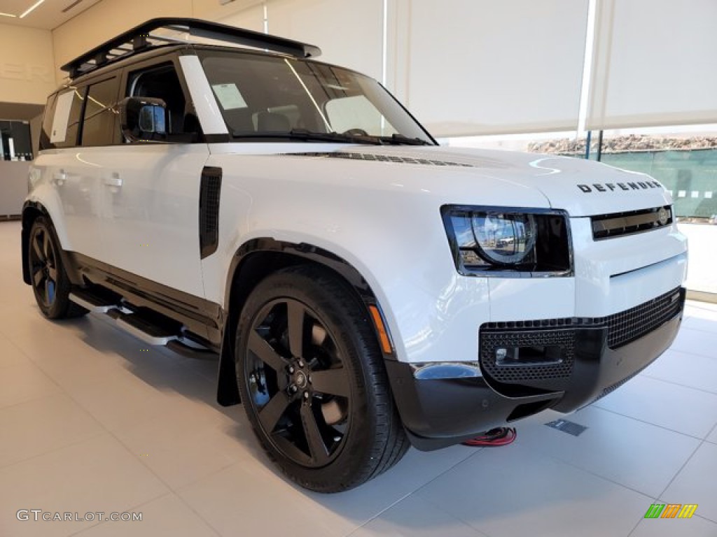 Fuji White 2022 Land Rover Defender 110 X-Dynamic HSE Exterior Photo #143323761