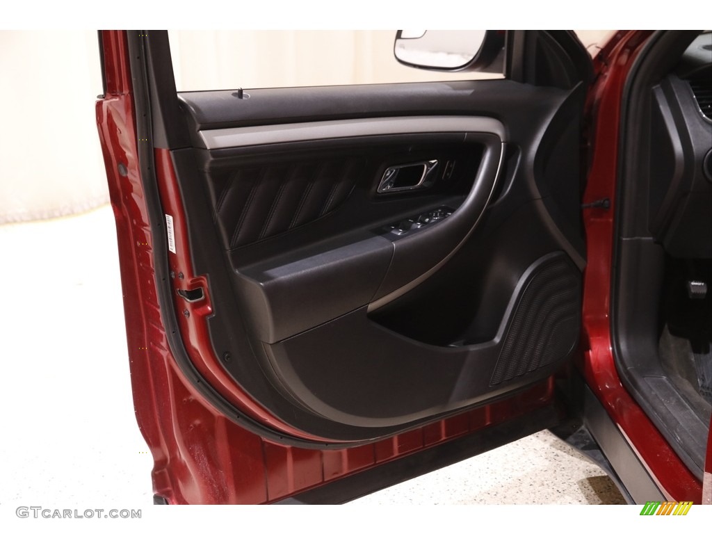 2015 Taurus SEL AWD - Ruby Red Metallic / Charcoal Black photo #4