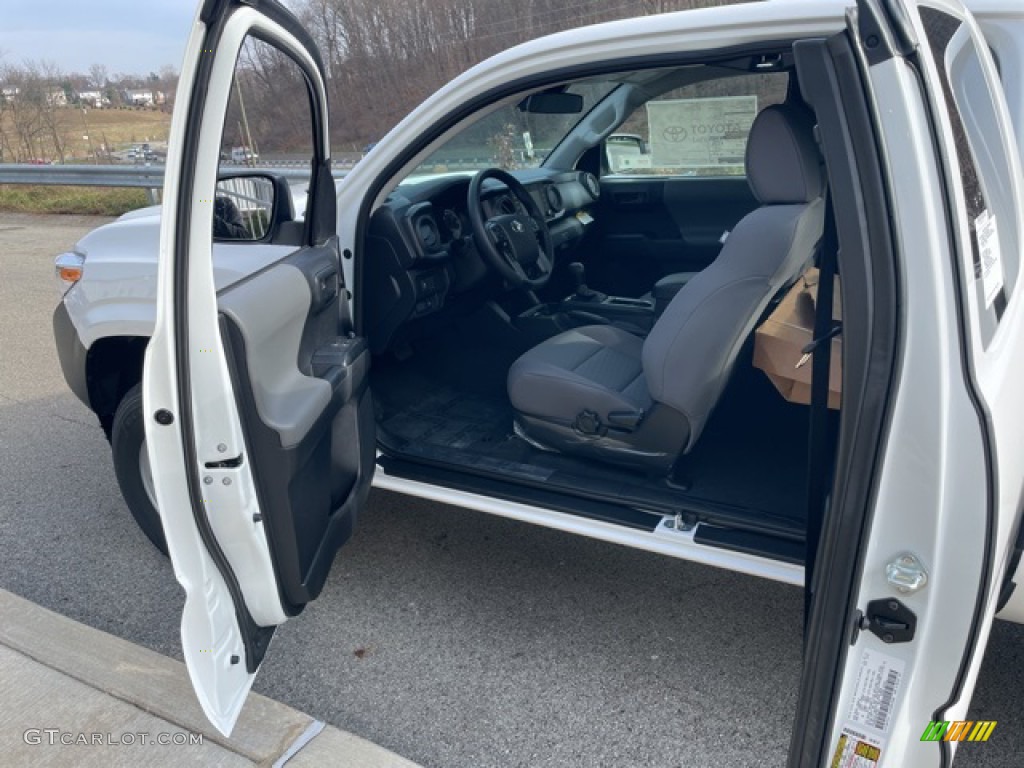 Cement Gray Interior 2022 Toyota Tacoma SR Access Cab Photo #143323959