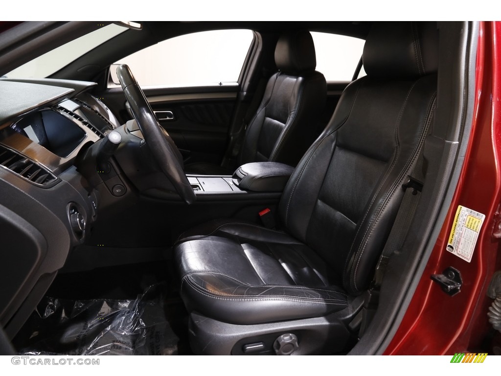 2015 Taurus SEL AWD - Ruby Red Metallic / Charcoal Black photo #5