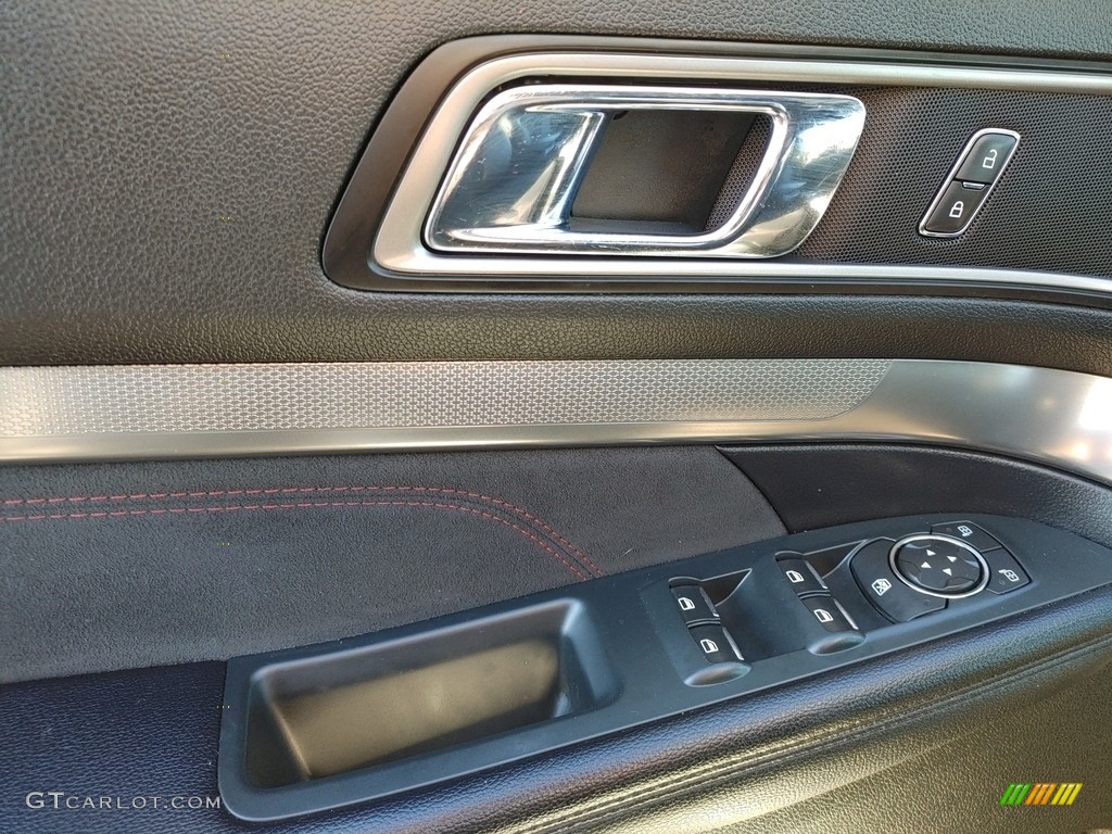 2018 Explorer XLT 4WD - Oxford White / Ebony Black photo #4