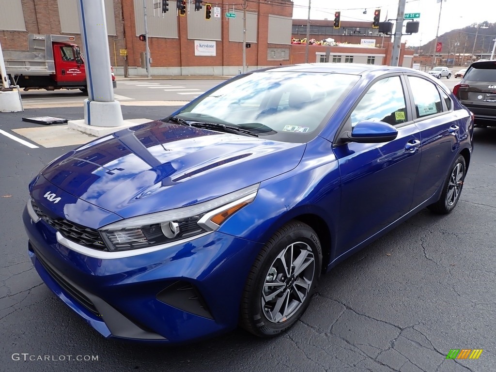 Deep Sea Blue 2022 Kia Forte LXS Exterior Photo #143324829