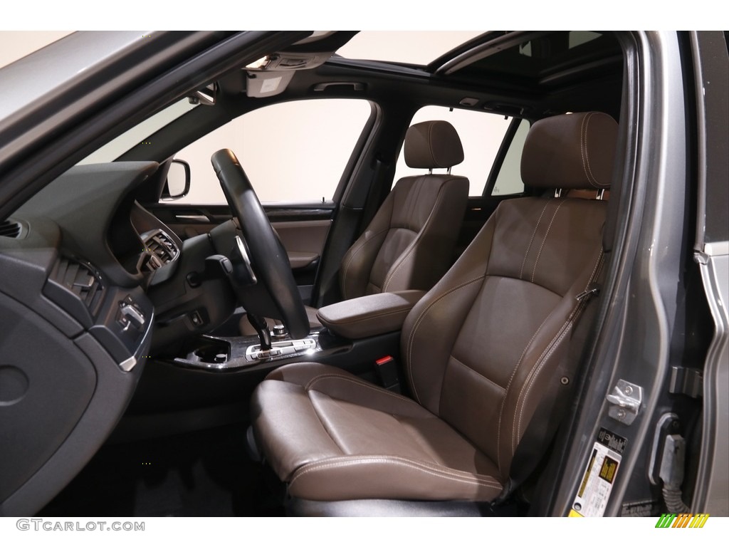 2013 X3 xDrive 28i - Space Gray Metallic / Mojave photo #5