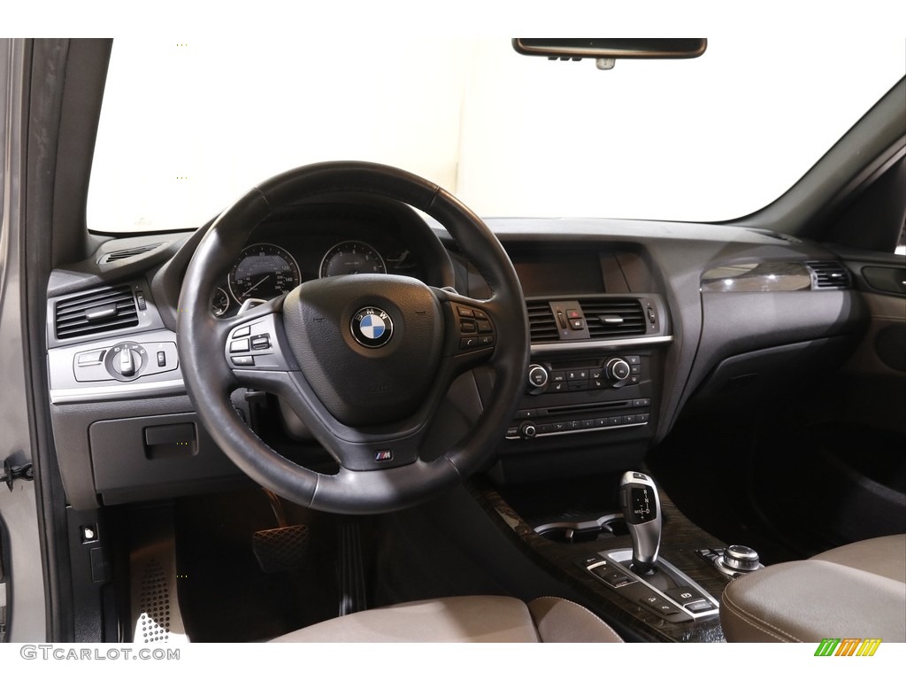 2013 X3 xDrive 28i - Space Gray Metallic / Mojave photo #6