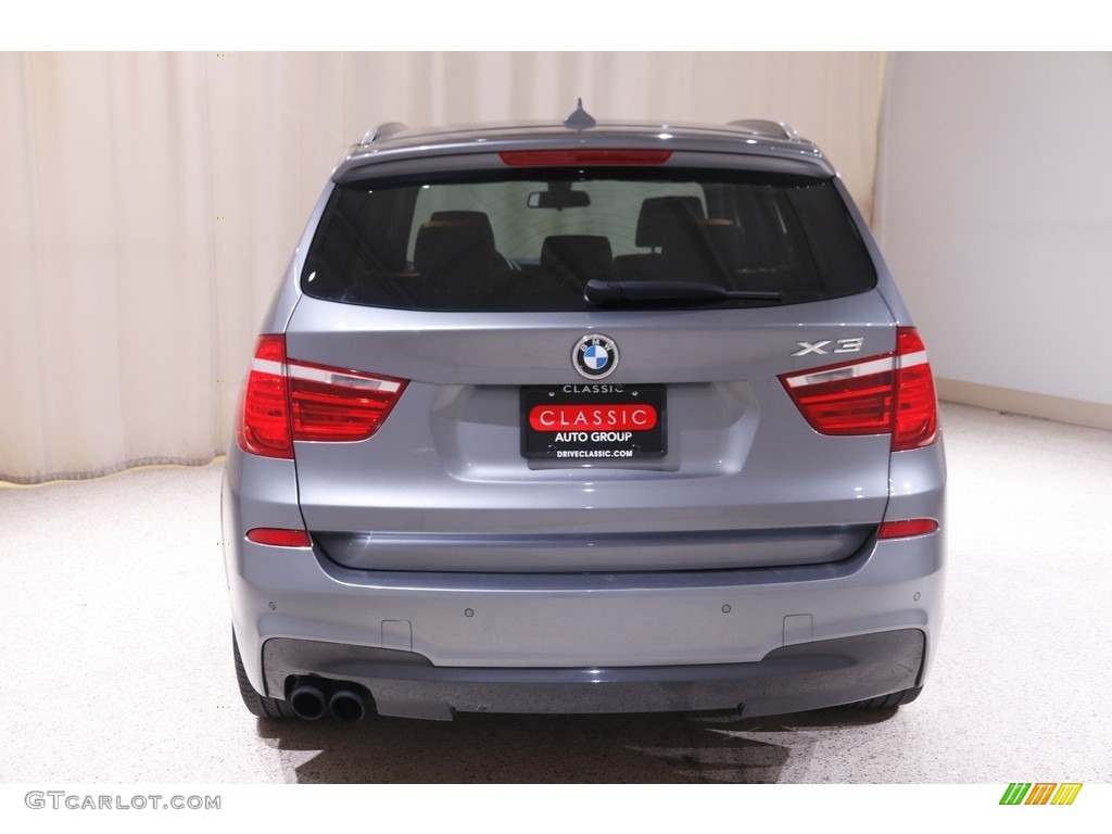 2013 X3 xDrive 28i - Space Gray Metallic / Mojave photo #18