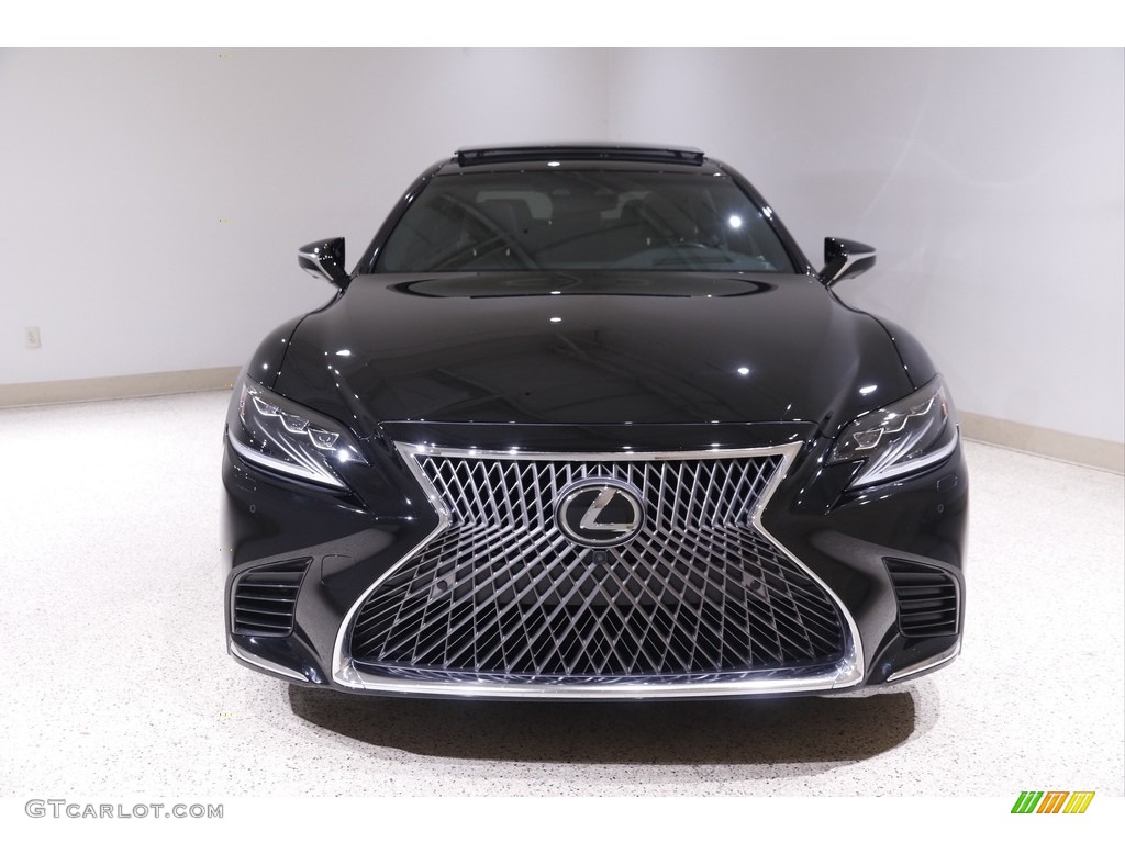 Obsidian 2018 Lexus LS 500 AWD Exterior Photo #143326242