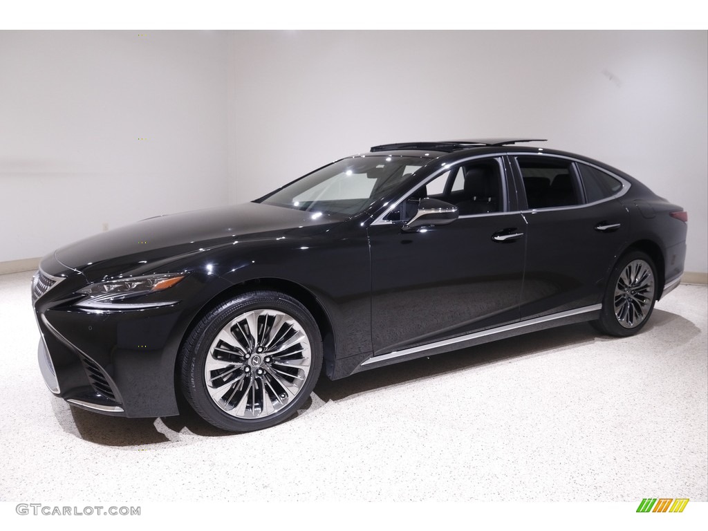 Obsidian 2018 Lexus LS 500 AWD Exterior Photo #143326254