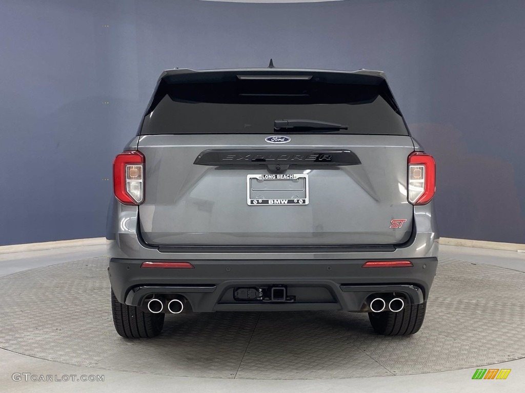 2021 Explorer ST 4WD - Carbonized Gray Metallic / Ebony photo #4