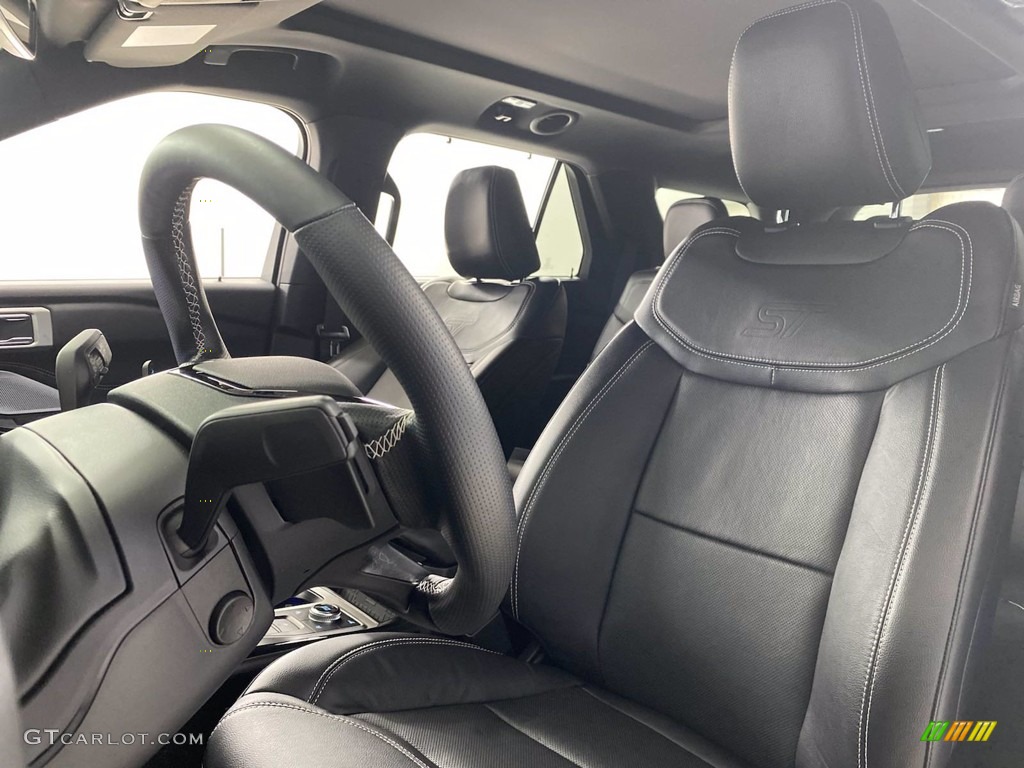 2021 Explorer ST 4WD - Carbonized Gray Metallic / Ebony photo #16