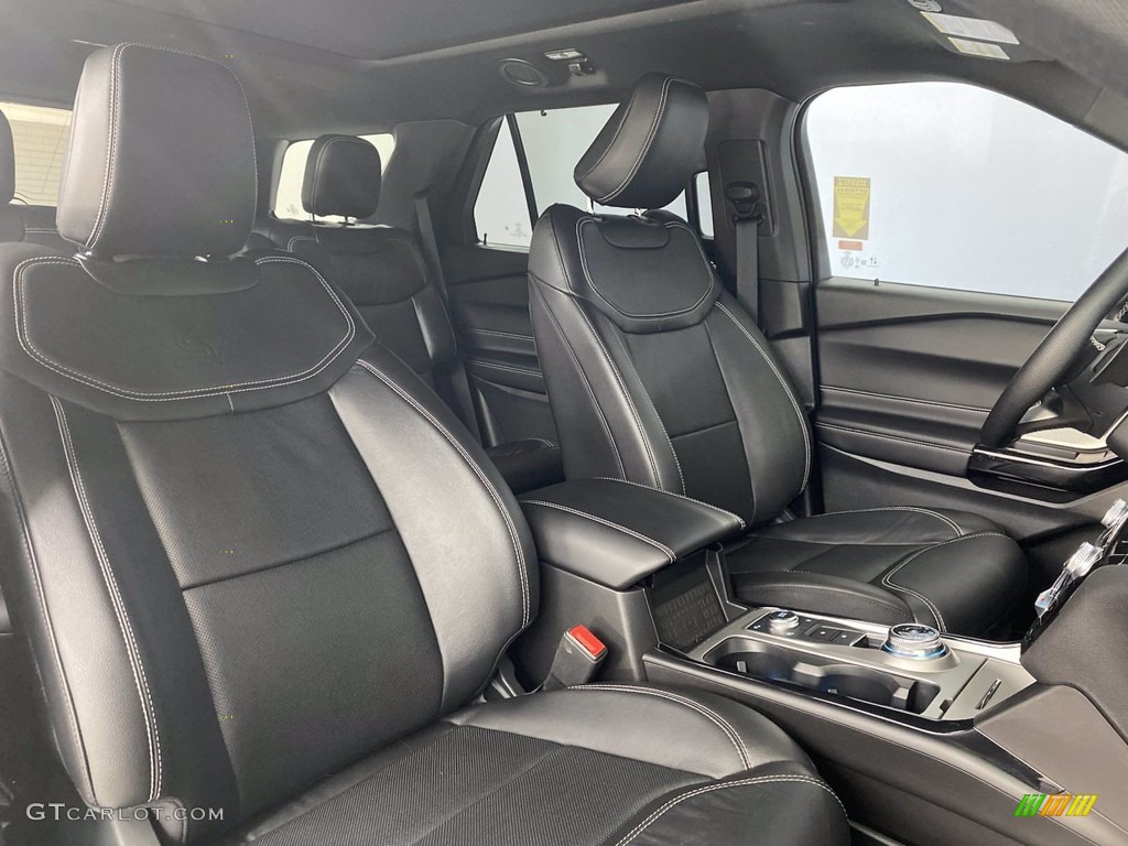 2021 Explorer ST 4WD - Carbonized Gray Metallic / Ebony photo #34