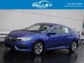 Aegean Blue Metallic - Civic LX Sedan Photo No. 1