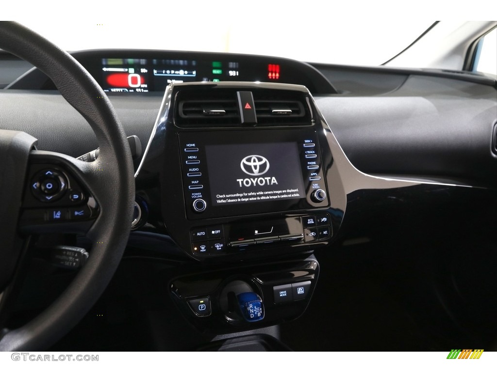 2020 Prius LE - Electric Storm Blue / Black photo #8