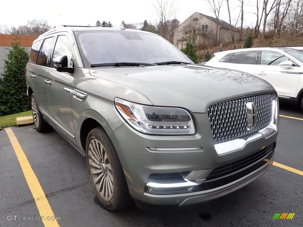Silver Jade Metallic 2019 Lincoln Navigator Reserve 4x4 Exterior Photo #143328343