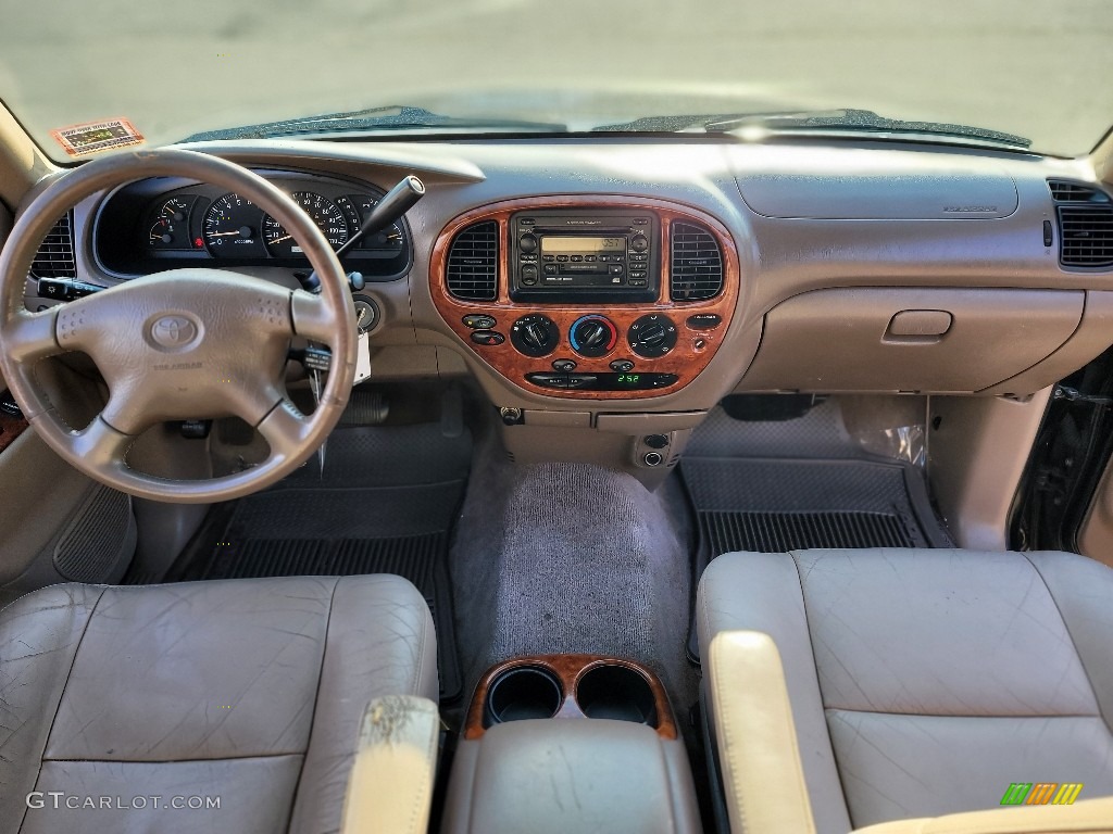 2001 Tundra Limited Extended Cab 4x4 - Black / Gray photo #16