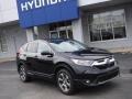 2018 Crystal Black Pearl Honda CR-V EX-L AWD  photo #1